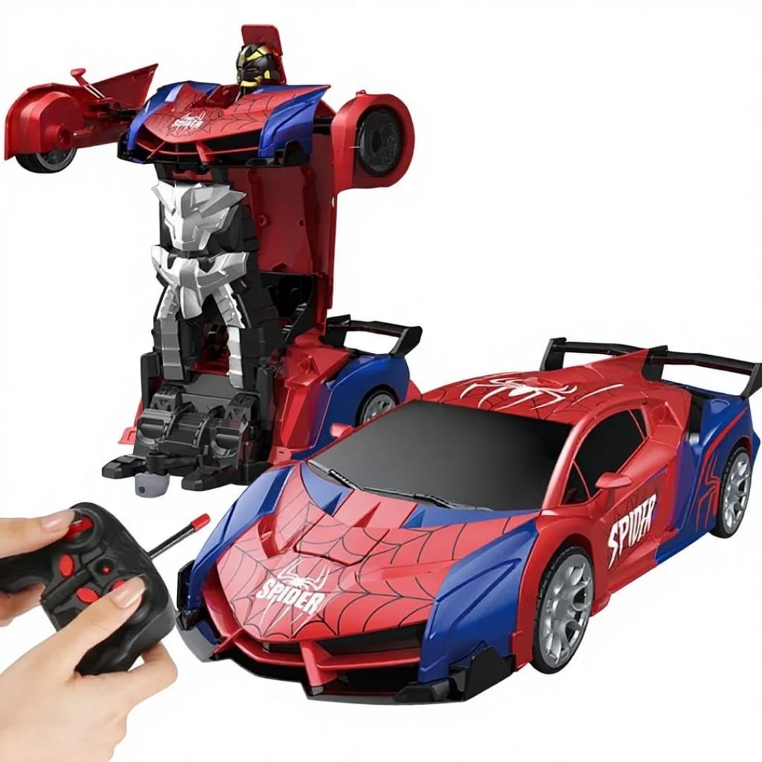 Spider Transforming Remote Control Car Robot