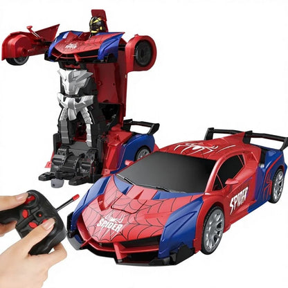 Spider Transforming Remote Control Car Robot