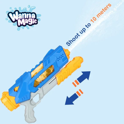 Wanna Magic Water Gun Blaster - Pump Action For Kids
