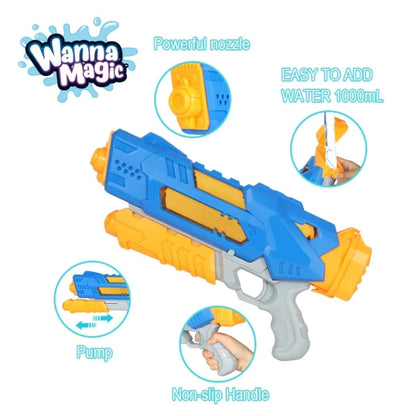 Wanna Magic Water Gun Blaster - Pump Action For Kids