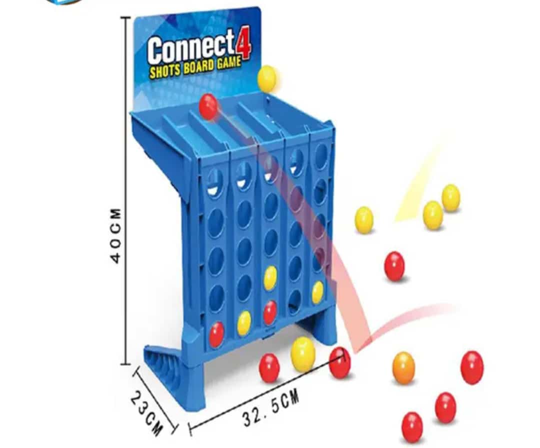 Connect 4 Shots Board Game – Fast-Paced Strategy Game