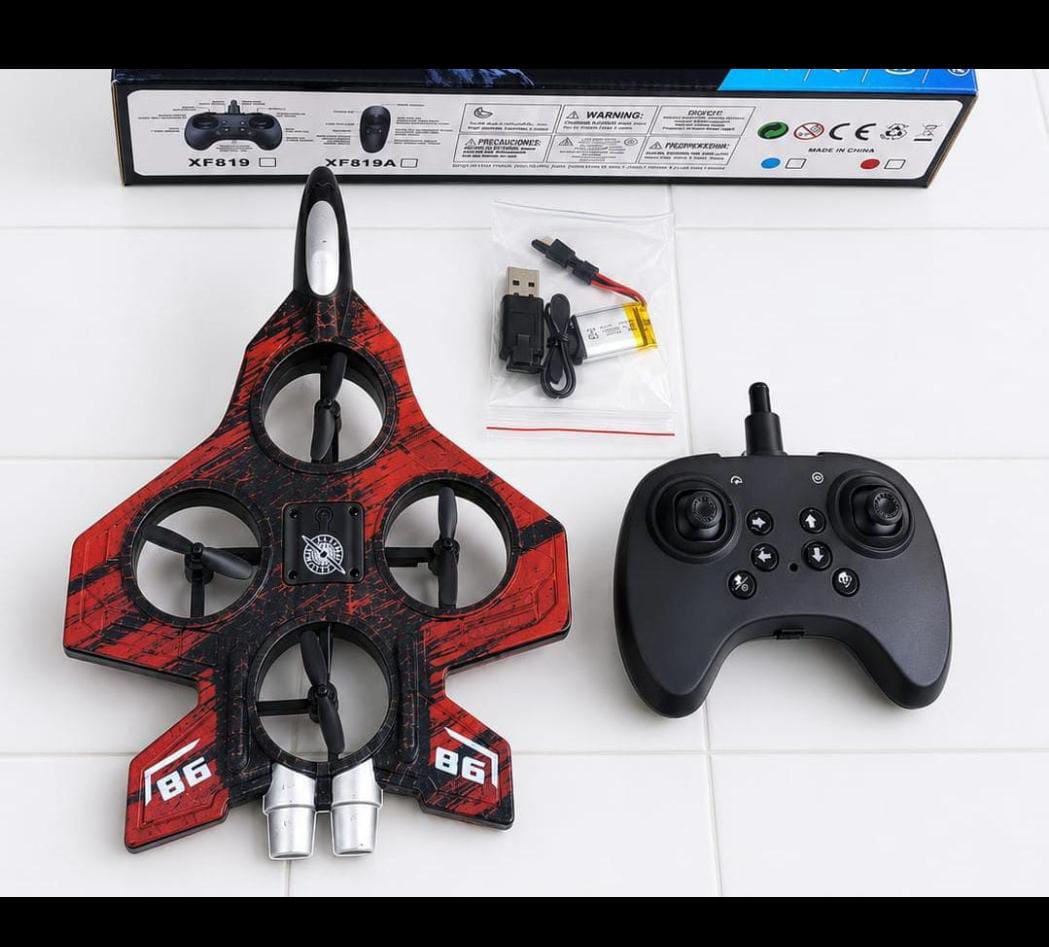Flying Fighter Jet– 360° Stunt Flying Adventure Toy
