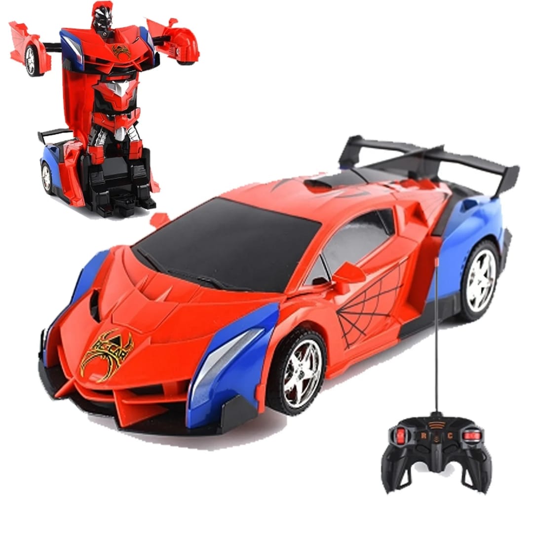 Spider Transforming Remote Control Car Robot
