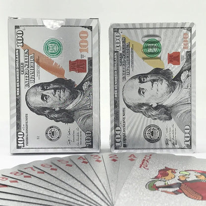 Poker Cards (Black / Gold/ Silver / Dollar / Red / Black / Rose)