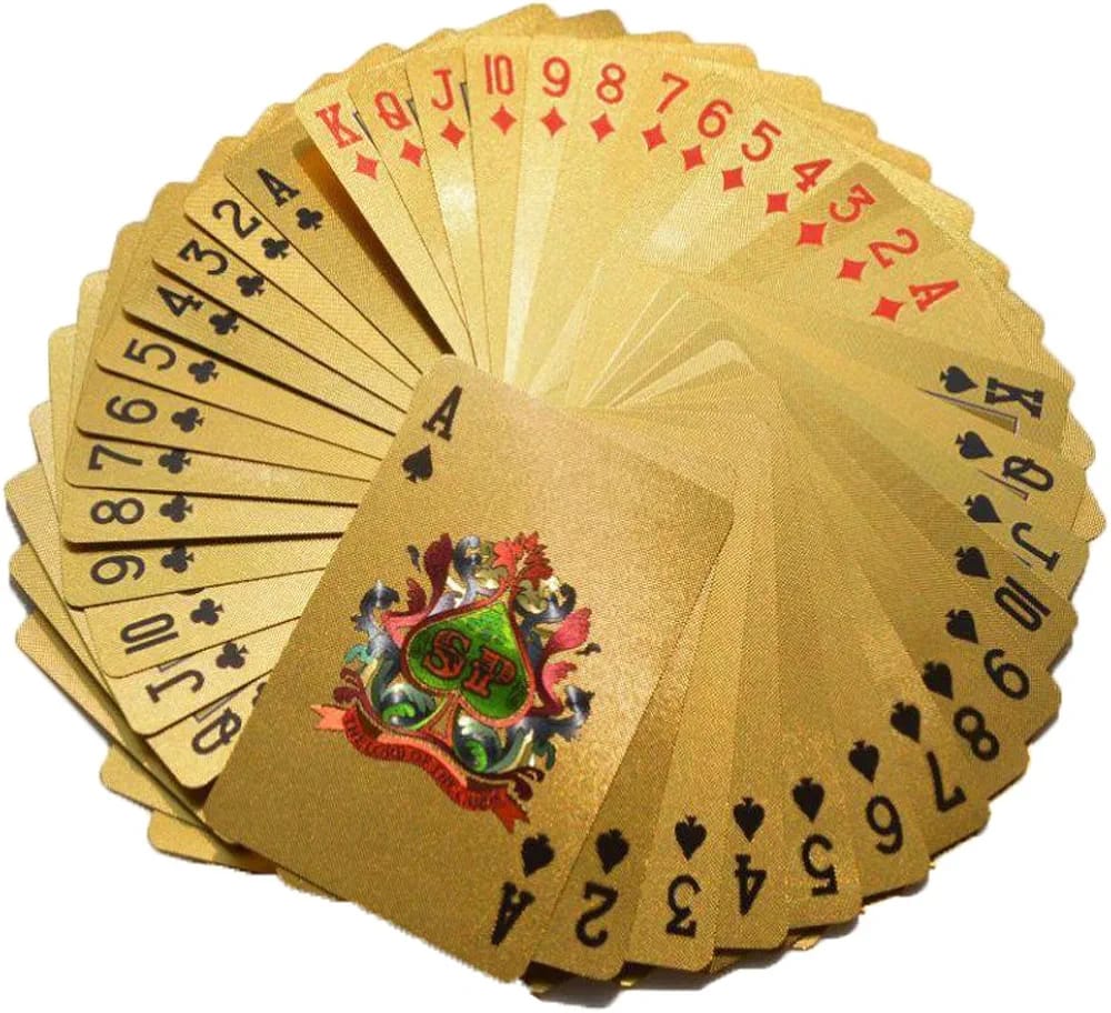 Poker Cards (Black / Gold/ Silver / Dollar / Red / Black / Rose)