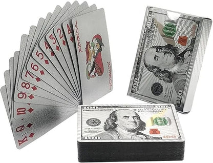 Poker Cards (Black / Gold/ Silver / Dollar / Red / Black / Rose)