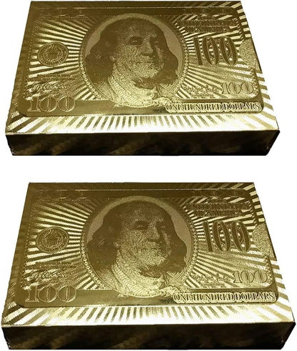 Poker Cards (Black / Gold/ Silver / Dollar / Red / Black / Rose)