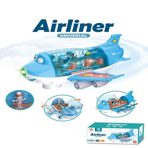 Airliner Universal Toy Plane – Lights, Music & Adventure in the Sky!