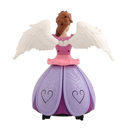 Angel Girl Musical Rotating Doll With LED Lights