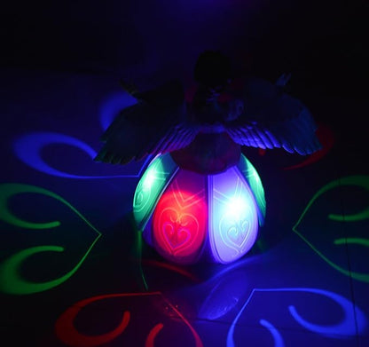 Angel Girl Musical Rotating Doll With LED Lights