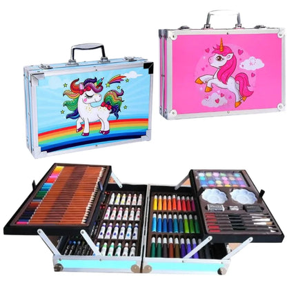 Kids Art Set in Aluminium Carry Case (145 Pieces) - 3+ Years