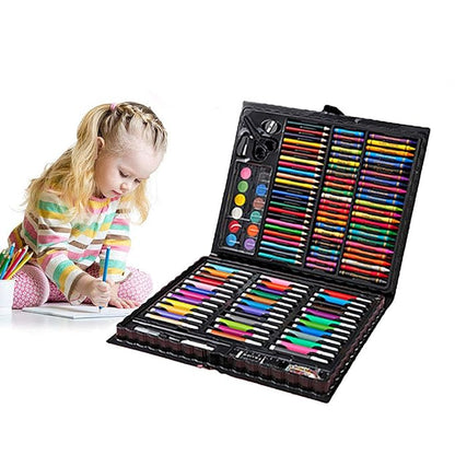 150-Piece Kids Art Set – Deluxe Drawing & Painting Kit in Portable Carry Case