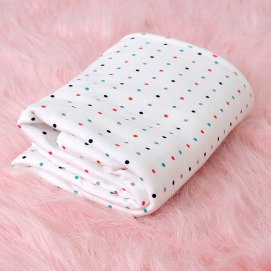 Newborn Dotted Baby Shawls Fleece Soft Warmers