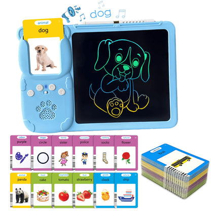 Rechargable Interactive Kids Learning Tablet with Talking Flashcards