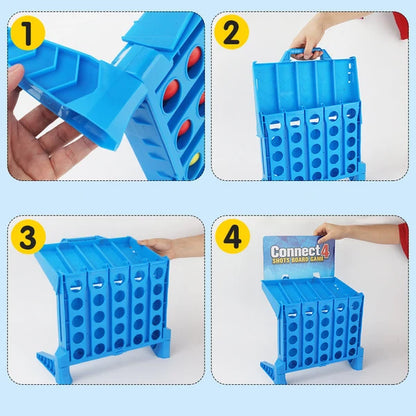 Connect 4 Shots Board Game – Fast-Paced Strategy Game