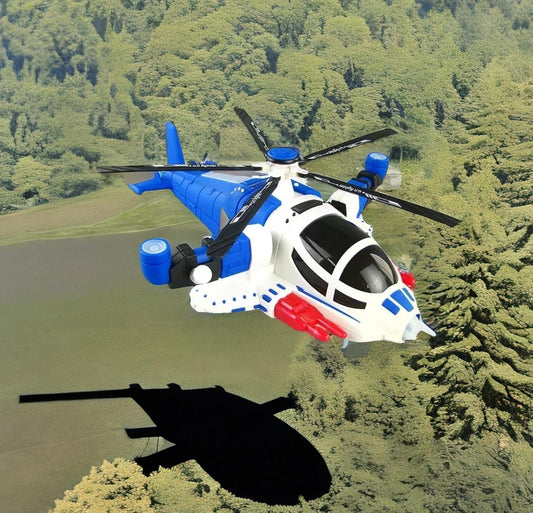 High-Speed Fighter Helicopter Toy – Lights, Music & 360° Action!