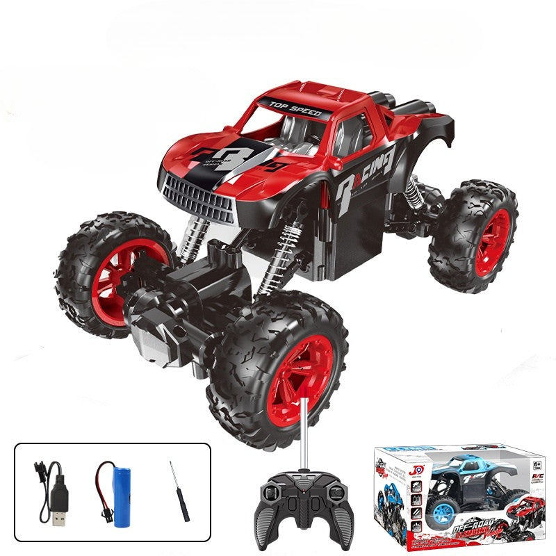 Rechargeable Remote Control Off-Road Monster Truck – 4WD, USB Charging