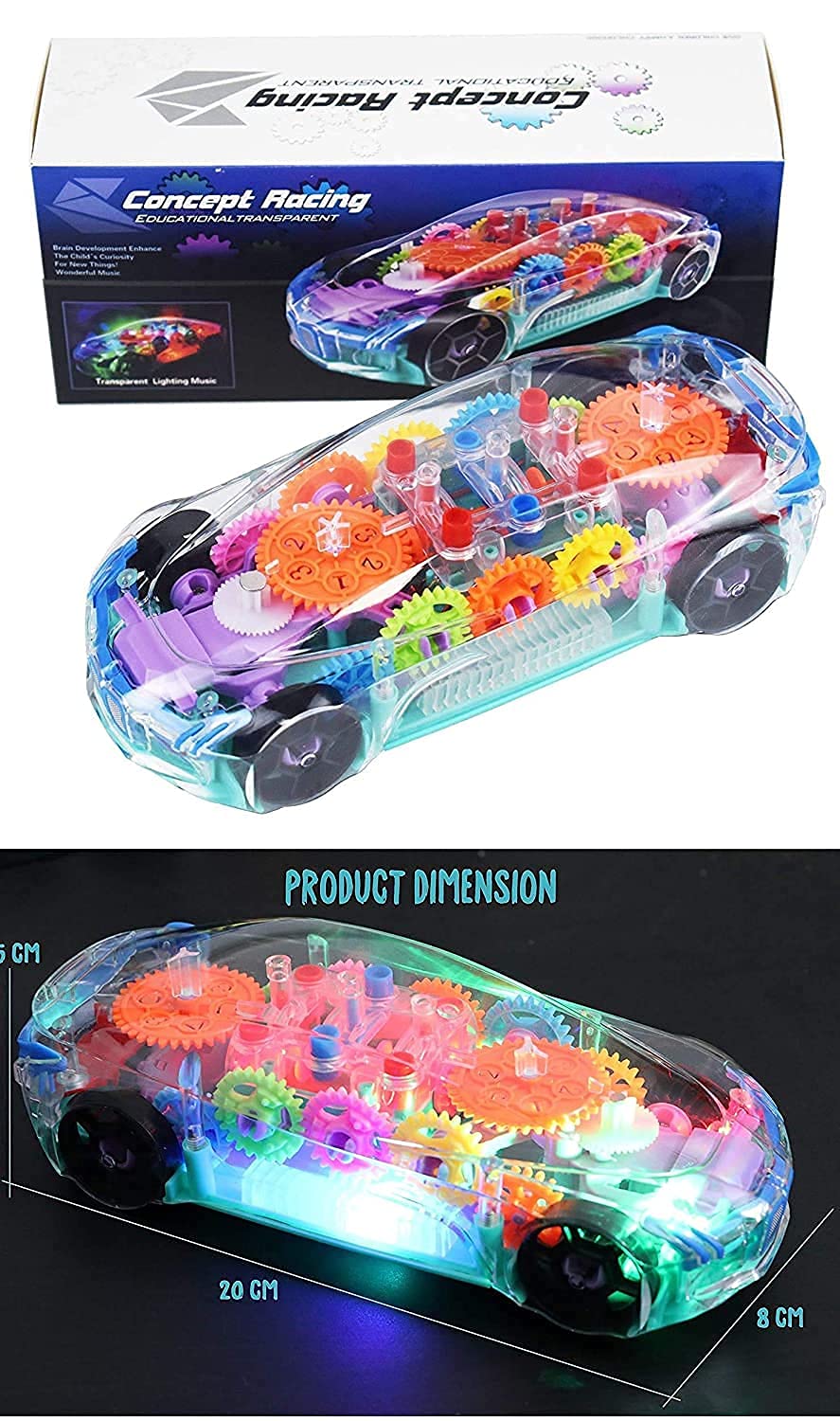 Transparent Gear Concept Car