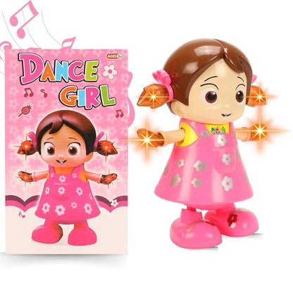 Dance Girl Musical Light-Up Doll – Battery Operated Dancing Toy (22cm)