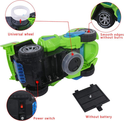 Transforming Dino Racer Car – Automatic Dinosaur Car with Lights & Music