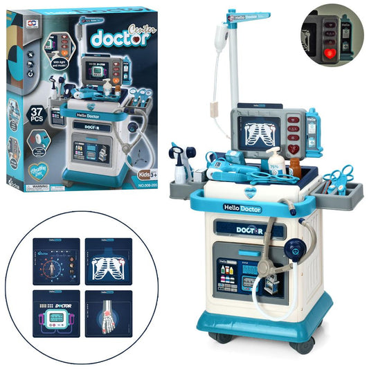 Kids Doctor Trolley Medical Playset – Pretend, Learn & Heal Like a Real Doctor! 🩺