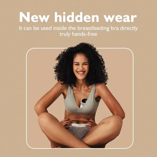 Hands-Free Wearable Electric Breast Pump – Quiet, Discreet & Rechargeable