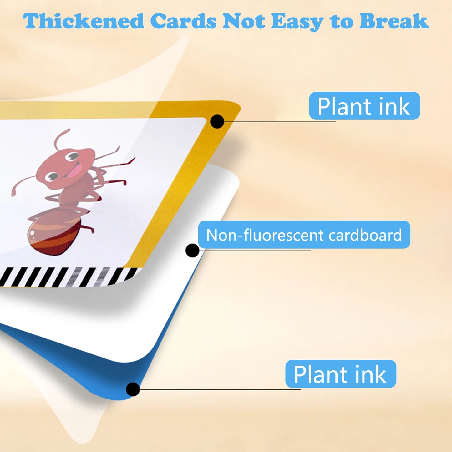 Rechargable Interactive Kids Learning Tablet with Talking Flashcards