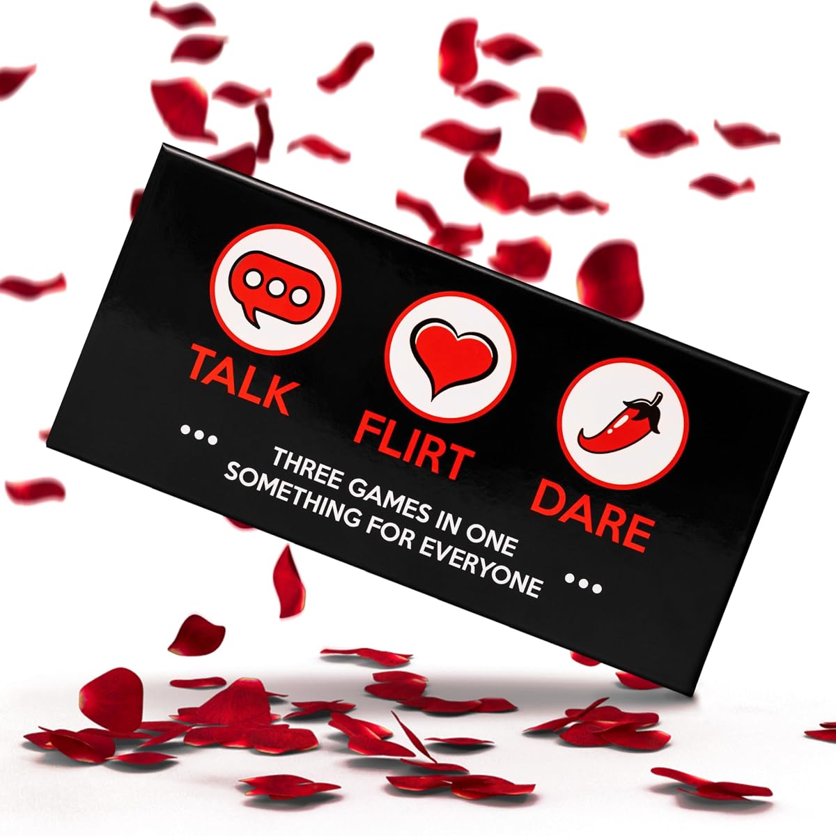 Talk Flirt Dare Couples Card Game, Date Night Conversation Cards for Adults