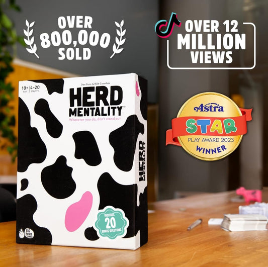 Herd Mentality – The Family Party Game Where You Don’t Want to Stand Out!