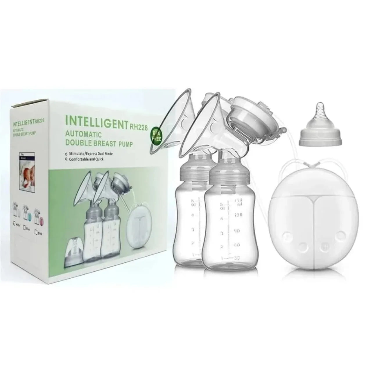 Intelligent Double Electric Breast Pump – BPA FREE