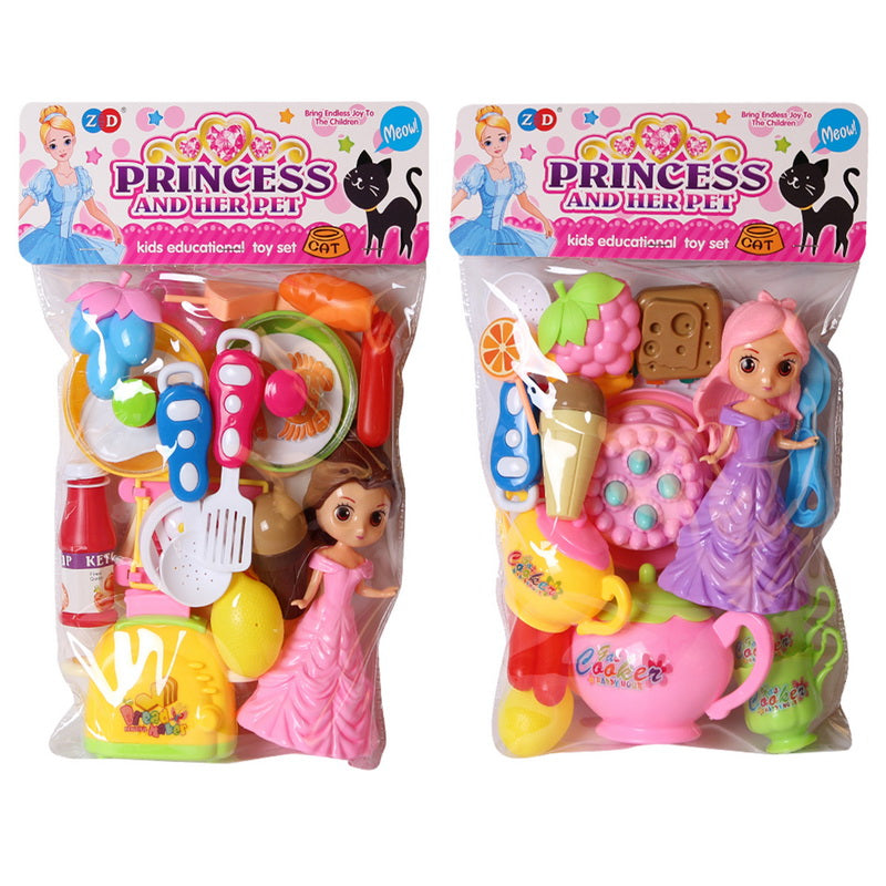 Princess Kitchen Play Set Toy for Kids