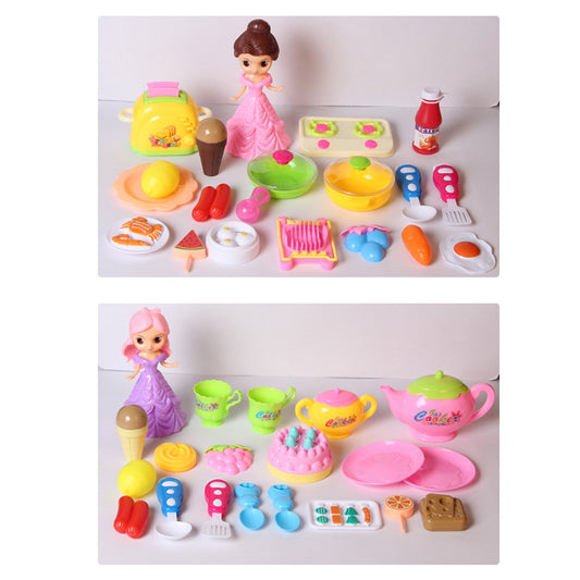Princess Kitchen Play Set Toy for Kids
