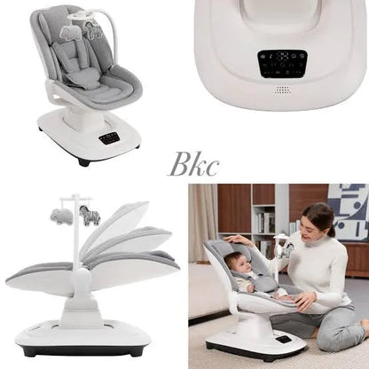 Mastela Deluxe Multi-Motion Electric Baby Cradle & Rocker Seat