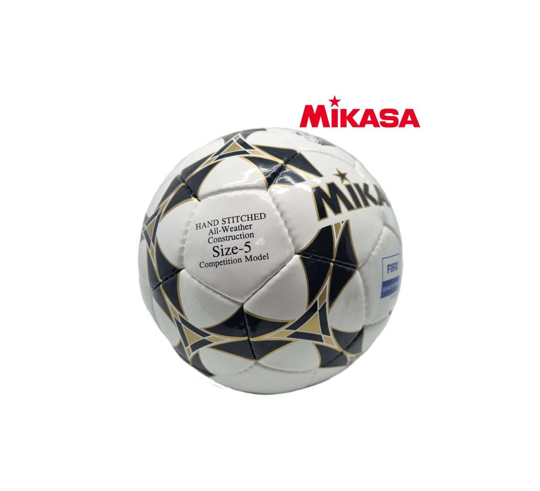 Mikasa FIFA Quality Pro Size 5 Football – Hand-Stitched All-Weather Match Ball