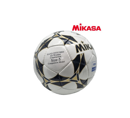 Mikasa FIFA Quality Pro Size 5 Football – Hand-Stitched All-Weather Match Ball