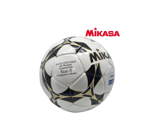 Mikasa FIFA Quality Pro Size 5 Football – Hand-Stitched All-Weather Match Ball
