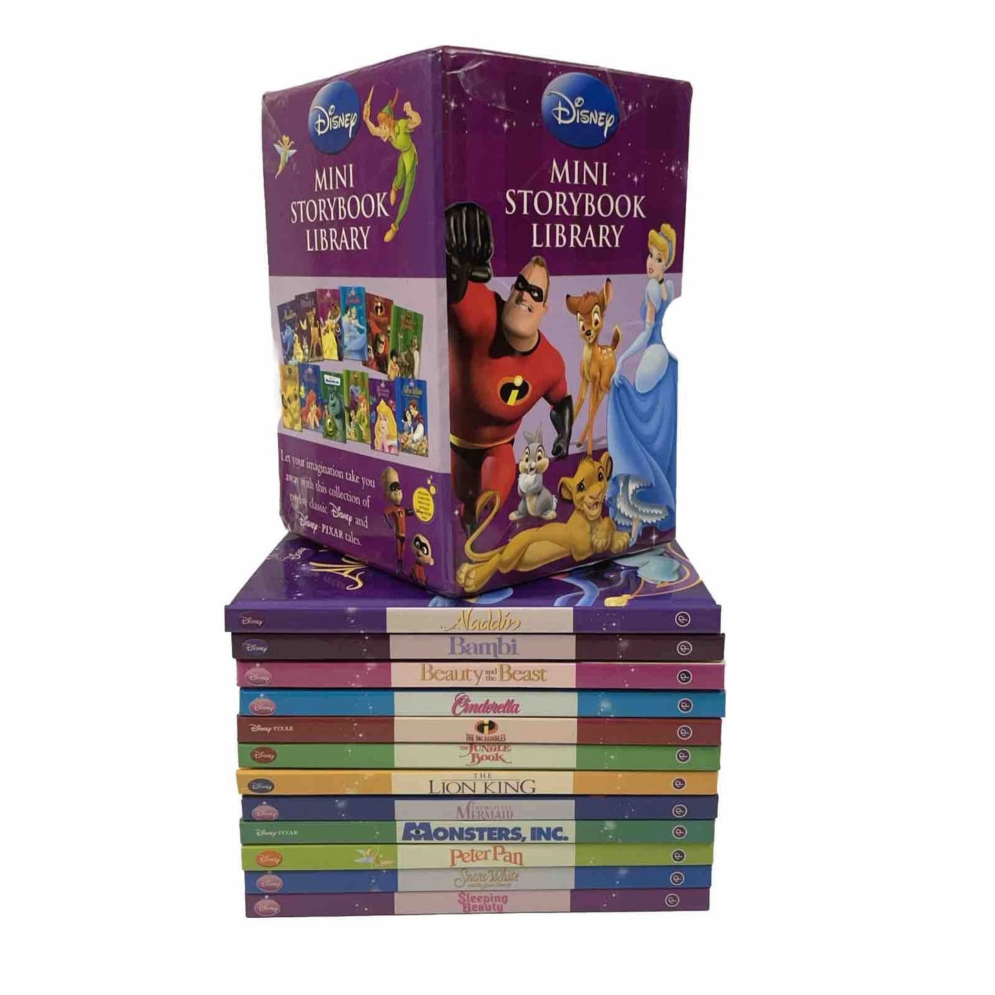 Disney Mini Storybook Library – 12 Books