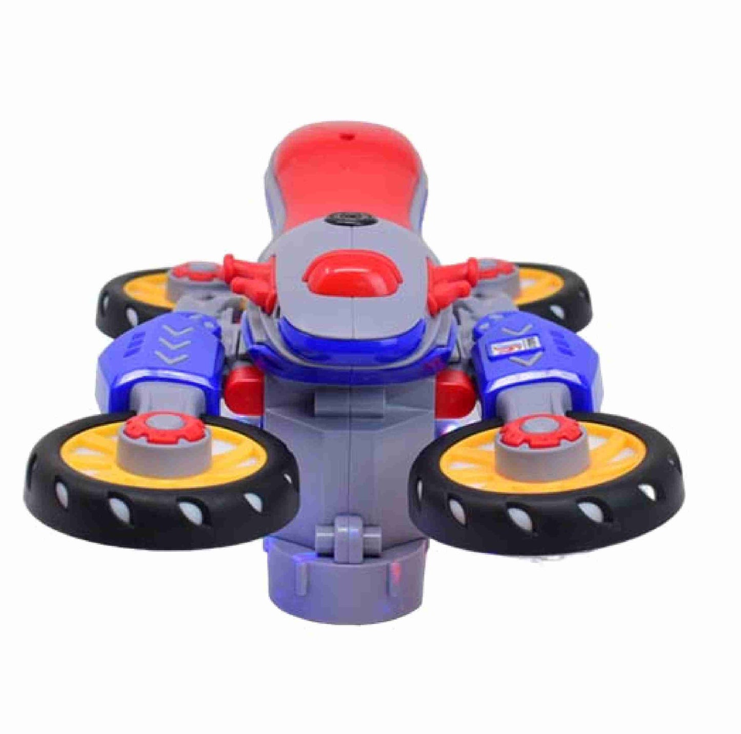 360° Rotating Stunt Bike – Battery Operated with Lights & Music