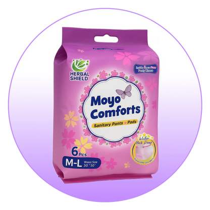 Moyo Comforts Herbal Shield Sanitary Pants (Maternity/Postpartum)