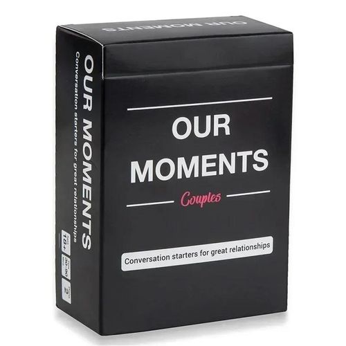 Our Moments Couples Card Game – Conversation Starters for Deeper Connection