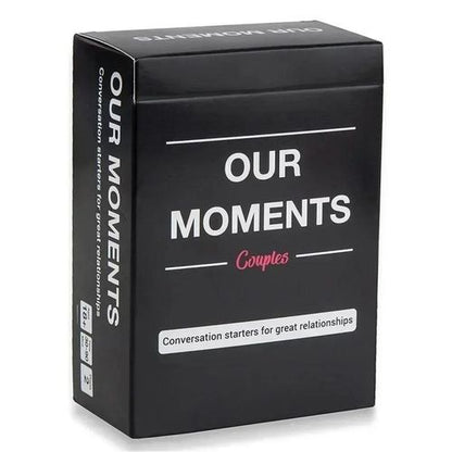 Our Moments Couples Card Game – Conversation Starters for Deeper Connection
