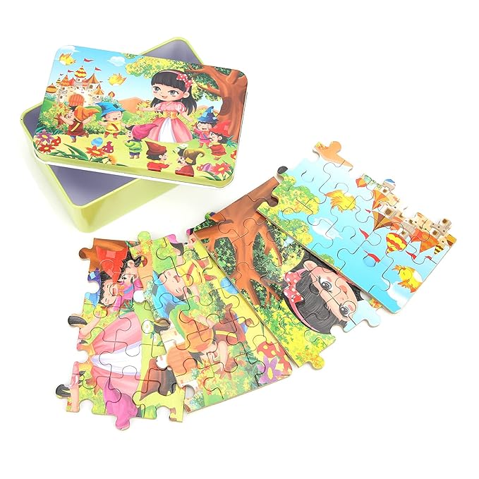 Colourful Cartoon Theme Jigsaw Puzzle