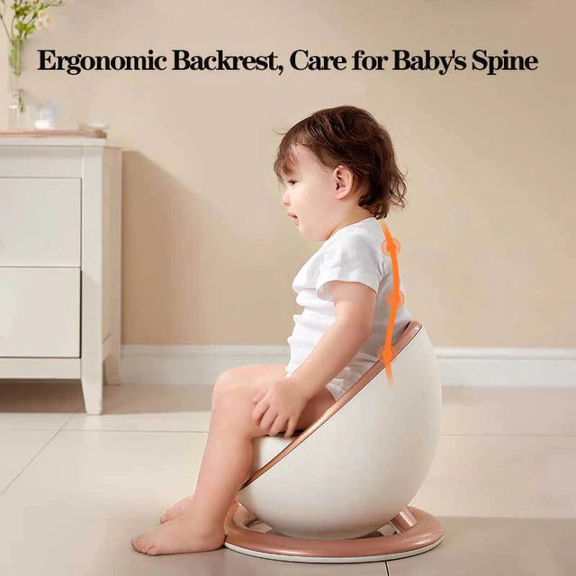 Non-Slip Baby Potty Chair with Removable Bowl – Deluxe Pod Seat (6m–4yrs)