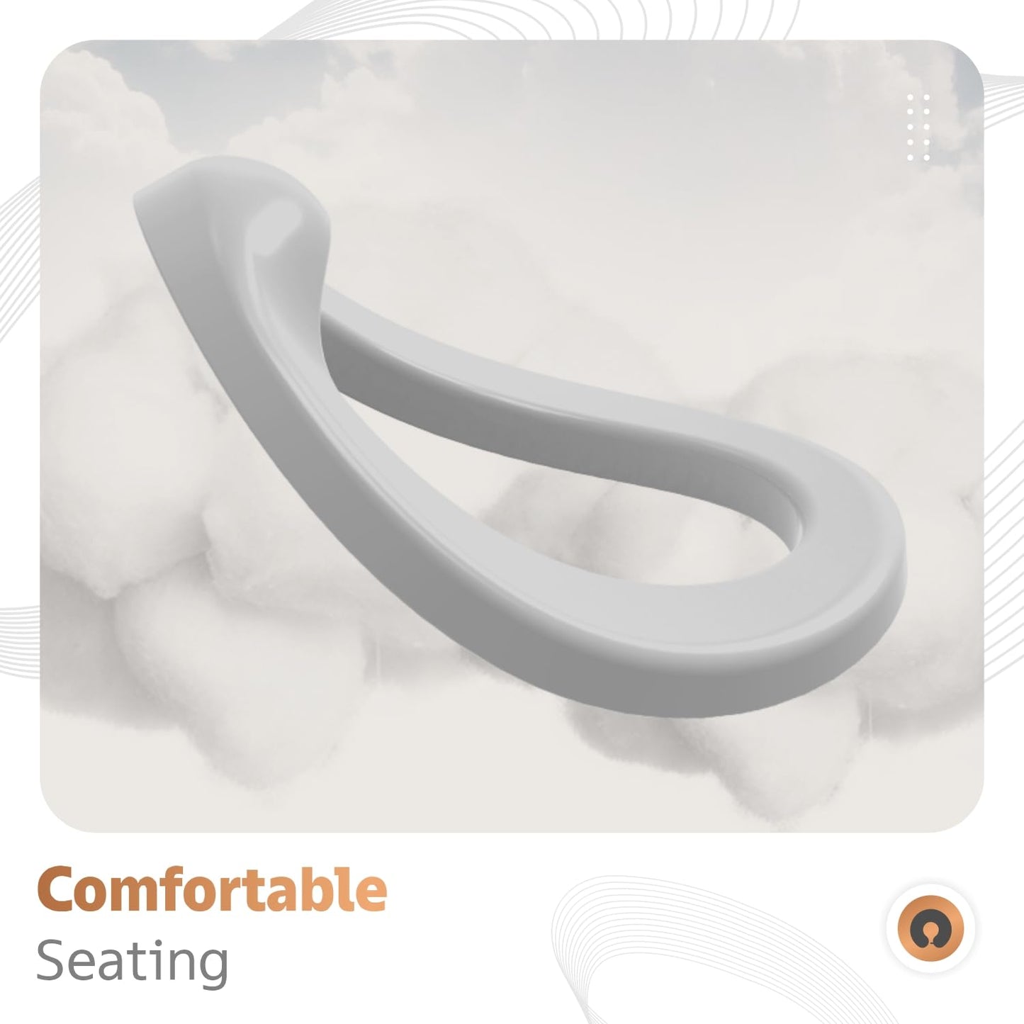 Non-Slip Baby Potty Chair with Removable Bowl – Deluxe Pod Seat (6m–4yrs)