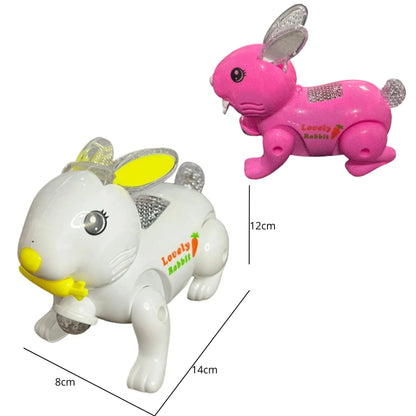 Musical Light-Up Bunny – Battery-Operated Rabbit Toy