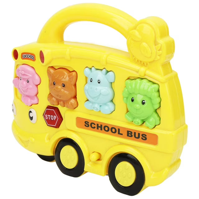 Musical School Bus Learning Toy with Smart Remote