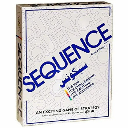 Sequence – The Exciting Game of Strategy  (Ages 7+)