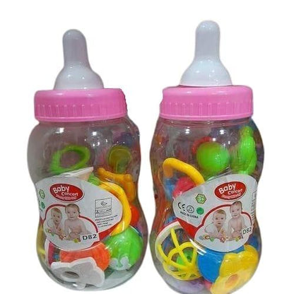 Baby Shaker Rattles & Teether Play Set