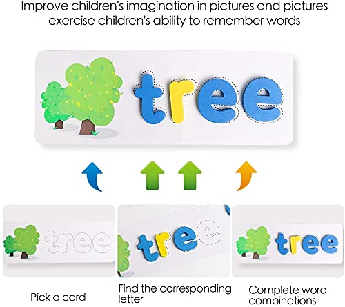 Kids Cognitive Alphabet Spelling Game – Educational Learning Toy