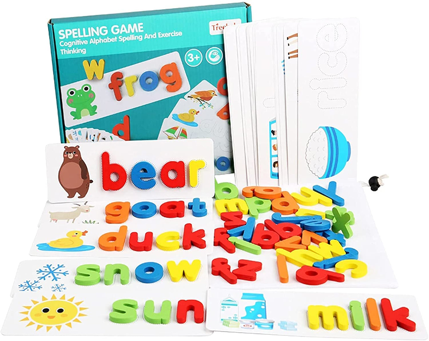 Kids Cognitive Alphabet Spelling Game – Educational Learning Toy